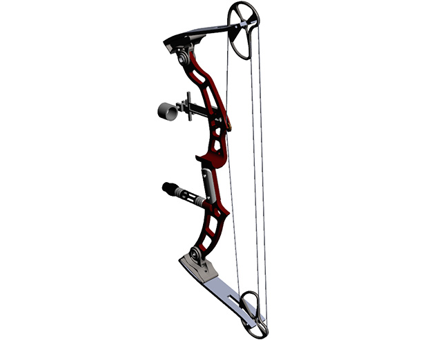 Generation 6 compound bow render